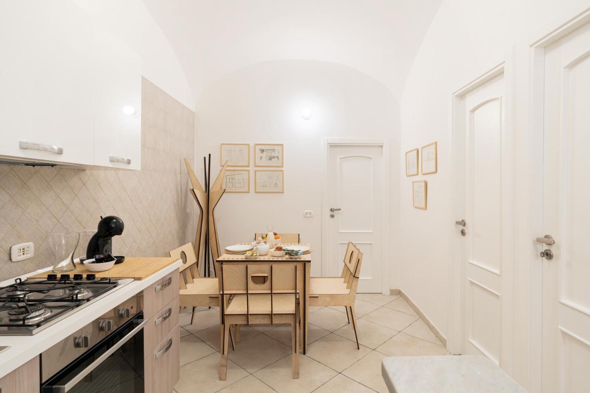 Apartamento Salita Trinita Nápoles Exterior foto